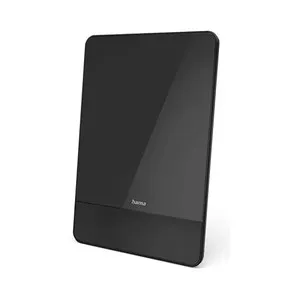 Antena de interior HAMA Pro 00221083, color negro, para DAB+,DAB,DVB-T2, FM, activa.