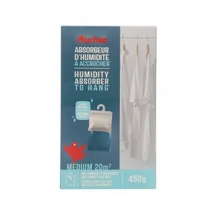 Absorbedor de humedad de colgar, 450g.