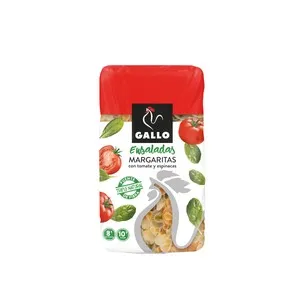 GALLO Pasta margarita con espinacas y tomate GALLO paquete 450 g.