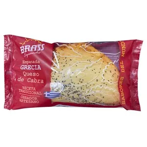 BRASS Empanada de queso de cabra, receta tradicional de Grecia 140 g.