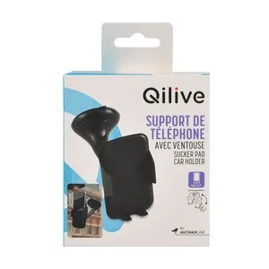 Soporte para teléfono móvil con ventosa QILIVE.