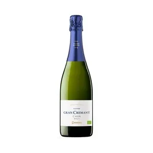 CODORNIU Gran cremant cuvée Cava brut ecológico con D.O Cava botella 75 cl.