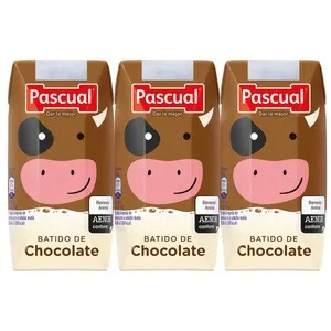 PASCUAL Batido de chocolate PASCUAL 3 x 200 ml