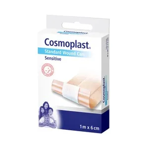 COSMOPLAST Aposito adhesivo grande (6 cm x 1 m) COSMOPLAST Sensitive.
