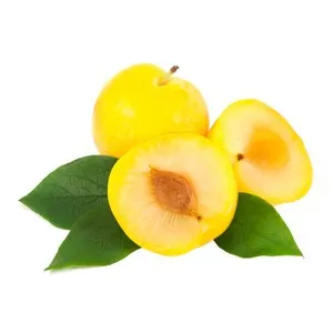 Ciruela amarilla a granel.