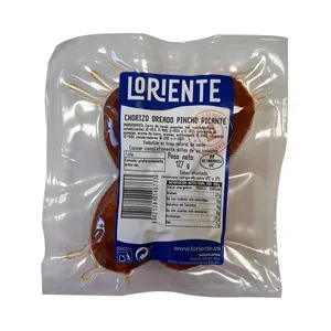 LORIENTE Chorizo oreado de pincho picantes 127 g.