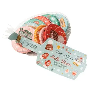 SIMON COLL Red de monedas hello winter 41g