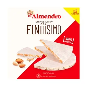 EL ALMENDRO Turrón finííísimo duro 170 g.