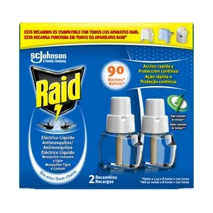 RAID Recambio eléctrico 90 noches 2 uds.