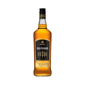 100 PIPERS Whisky blended escocés botella 1 l.
