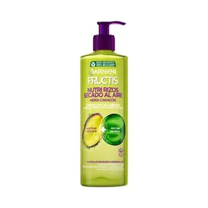 FRUCTIS Crema capilar sin aclarado para cabellos rizado u ondulado FRUCTIS Nutri rizos de Garnier 400 ml.
