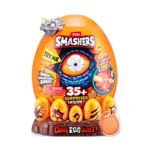 ZURU Huevo Sorpresa Smashers Dino Egg Hunt 35 sorpresas +8 Años