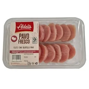 bandeja de filete de solomillo de pavo