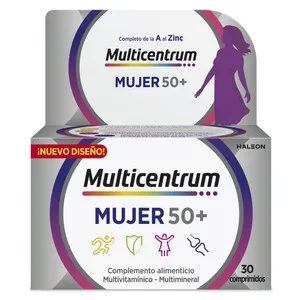 MULTICENTRUM Vitamines i minerals per a dona 50+