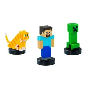 MINECRAFT Pack de 3 figures