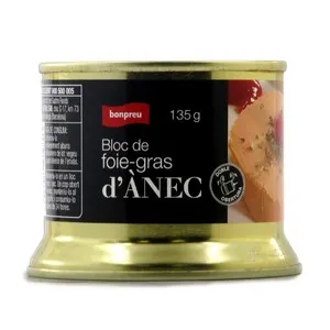 BONPREU Bloc de foie-gras d'ànec