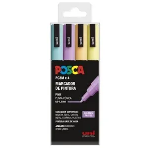 POSCA Marcadors de pintura color pastel