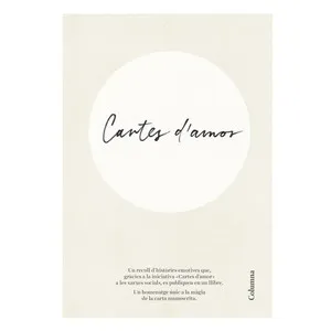 ED. COLUMNA CAT Llibre Cartes d'amor