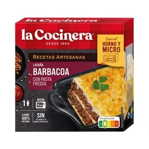 LA COCINERA Lasanya barbacoa