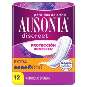 AUSONIA DISCREET Compresa extra per a incontinència