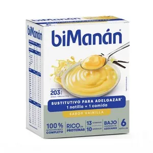 BIMANÁN Natilles substitutives amb gust de vainilla