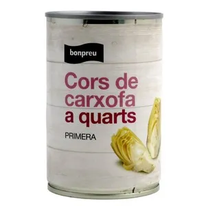 BONPREU Cors de carxofa a quarts