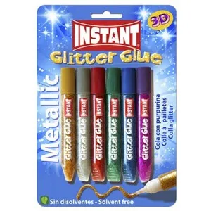 INSTANT Tubs de cola amb purpurina Glitter Glue
