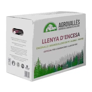 AGROVALLES Caixa de llenya per encesa