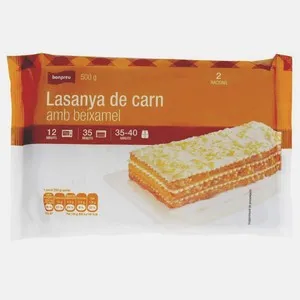 BONPREU Lasanya de carn anb beixamel