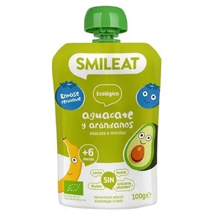 SMILEAT Puré d'alvocat i nabius ecològic