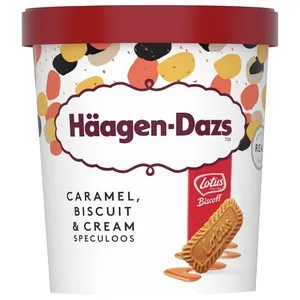 HÄAGEN-DAZS Gelat Lotus amb caramel Edició Limitada