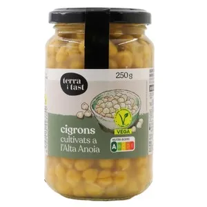 TERRA I TAST Cigrons cuits DO Alta Anoia