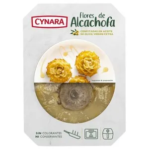 CYNARA Flors de carxofes confitades en oli d'oliva 2/3