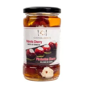 CODINA ALIMENTS Pebrots Cherry farcits de formatge