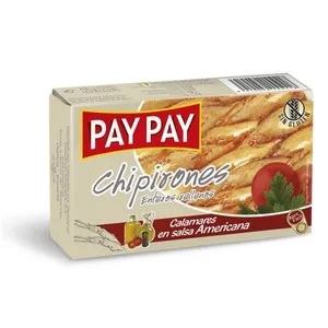 PAY PAY Calamarsons farcits en salsa americana