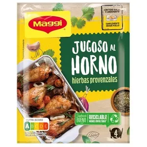 MAGGI Condiment selecció d'herbes provençals "Jugoso al horno"