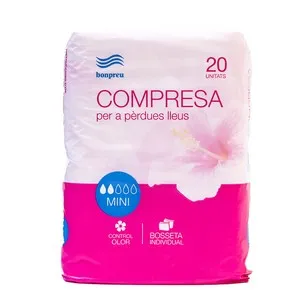 BONPREU Compresa per a pèrdues lleus