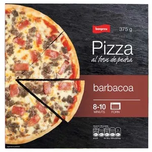 BONPREU Pizza al forn de pedra de barbacoa