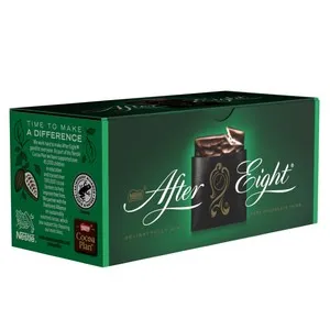 NESTLÉ AFTER EIGHT Làmines de xocolata negra amb menta