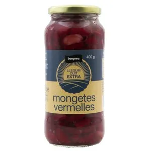 BONPREU Mongetes vermelles cuites extra