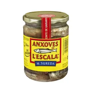 ANXOVES DE L'ESCALA Anxoves amb sal Km0