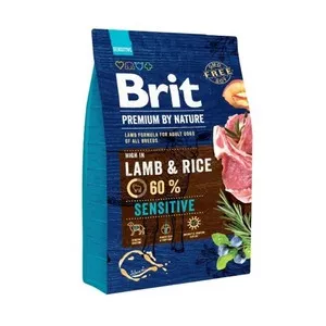 BRIT PREMIUM Menjar amb xai i arròs per a gos adult Sensitive