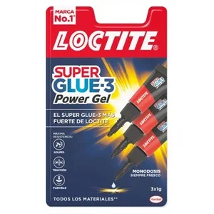 LOCTITE Adhesiu super glue-3 Power gel monodosis