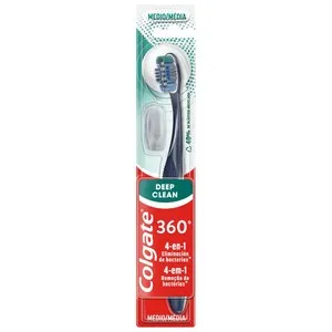 COLGATE Raspall de dents 360º Deep Clean mitjà amb caputxó