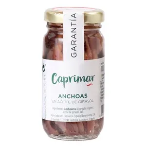 CAPRIMAR Filets d'anxova en oli vegetal
