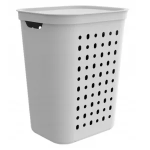 JONA Cistell per a roba Rotho blanc trencat 55 L