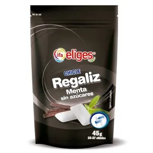 IFA Xiclets amb gust de regalèssia sense sucres