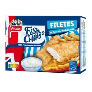 FINDUS Filets de peix Fish&Chips