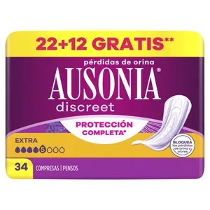 AUSONIA DISCREET Compresa extra per a incontinència