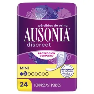AUSONIA DISCREET Compresa mini per a incontinència